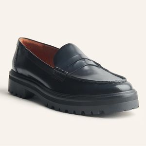 Reformation Agathea Chunky Loafer in Black